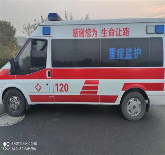 瓮安救护车出租服务案例3